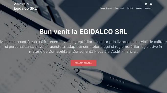 Pagina de start - Egidalco SRL