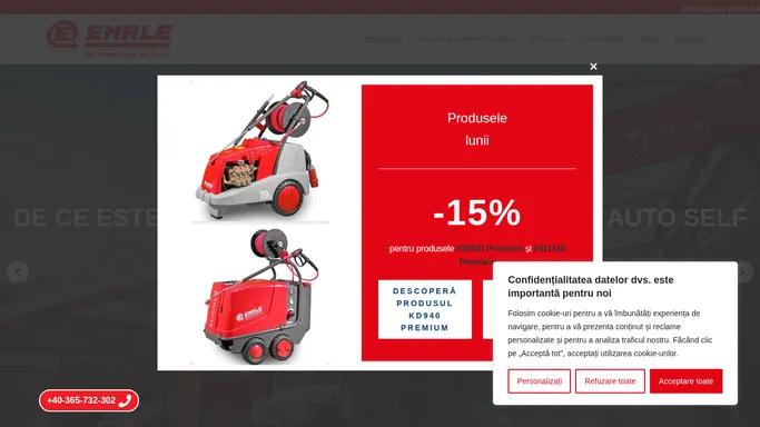 Spalatorii auto self service servicii complete | EHRLE