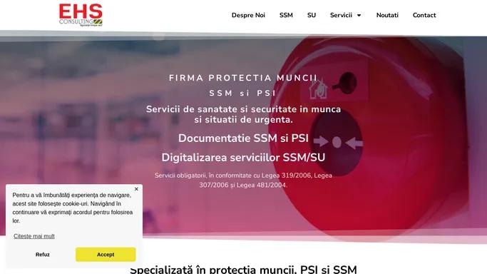 Santatate si Securitate in Munca | Situatii de Urgenta » EHS Consulting