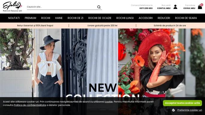 Magazin online de haine dama elegante si sport | Ejolie.ro