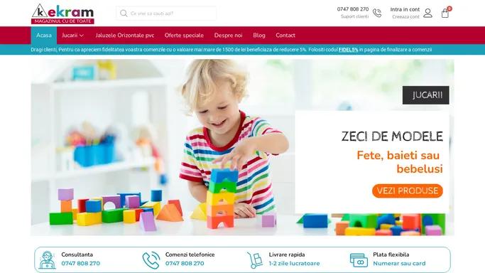 ekram.ro – Magazinul cu de toate