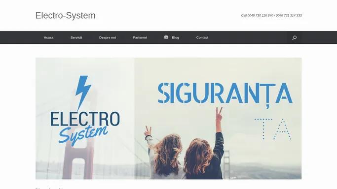 Electro-System | instalatii electrice Sibiu, automatizari si case inteligente
