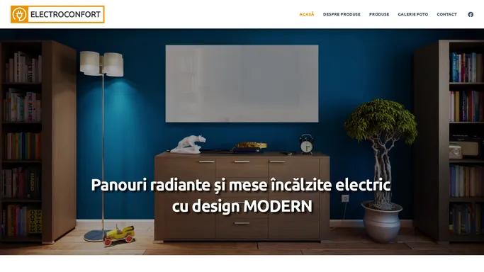 ELECTROCONFORT - panouri radiante mese incalzite electric