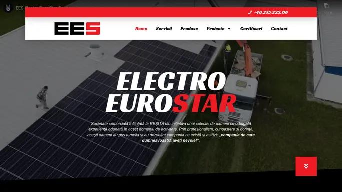 ELECTRO EURO-STAR | Retele, instalatii electrice, echipament electric industrial.