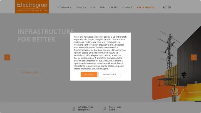 Electrogrup - Infrastructure for better