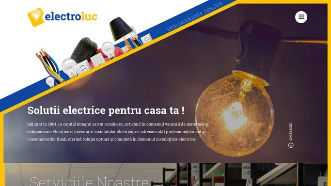 Electroluc | Solutii electrice pentru casa ta!