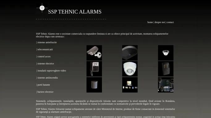 SSP Tehnic Alarms