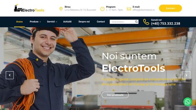 Electro Tools – Distribuitor de Echipamente Industriale