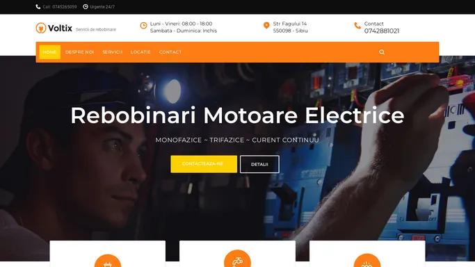 ElectroWatt – Servicii de rebobinare