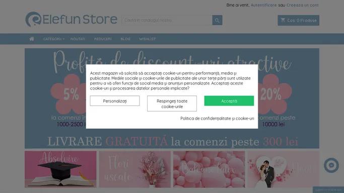 Baloane, articole evenimente si accesorii floristice