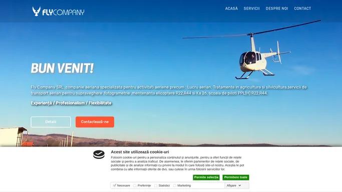 Acasa - Fly Company - Elicopter.ro