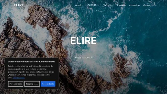 ELIRE – Alege succesul!