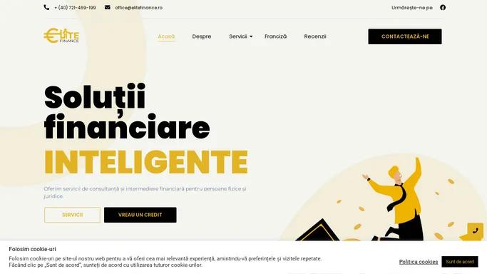 Elite Finance - Solutii financiare inteligente