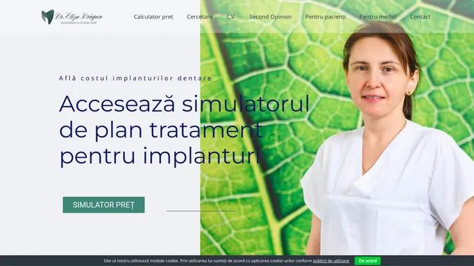 Calculator Pret Implant Dentar Iasi - Afla Preturi Totale Implanturi Dentare