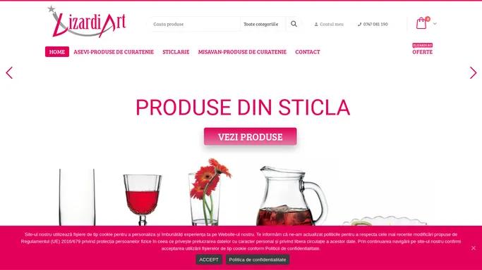 Produse curatare si sticlarie pentru HoReCa - Elizardi