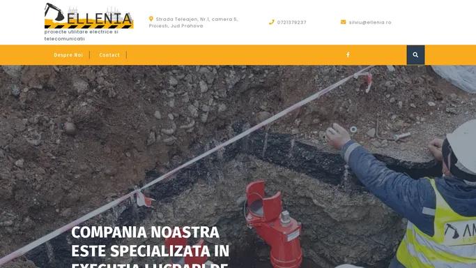 Ellenia.ro – proiecte utilitare electrice si telecomunicatii