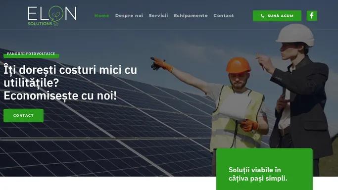 Panouri fotovoltaice de calitate -ELON SOLUTIONS 📞0742279937