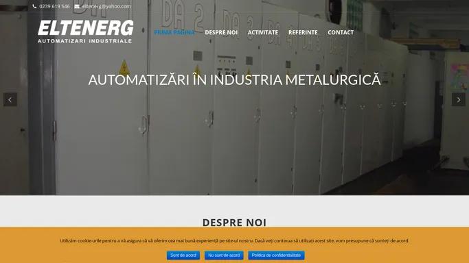 Eltenerg – Automatizari Industriale