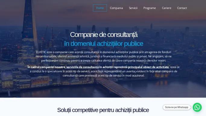 Consultanta achizitii publice – public sau privat, implementare proiect