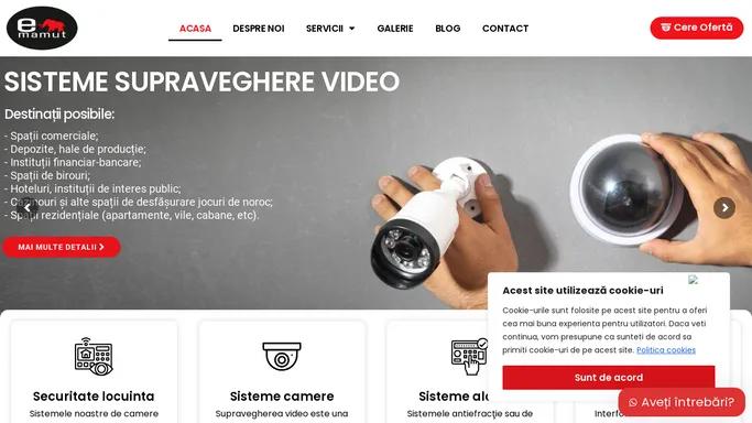 Instalatii sisteme de securitate & supavehere video - Emamut.ro