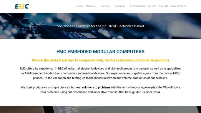 EMC - Modular Computers, Electronic products & Medical Devices