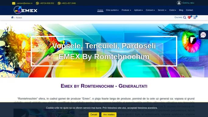 Vopsea tencuiala pardoseala | Emex by Romtehnochim