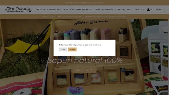 Emimari – Sapun 100% natural