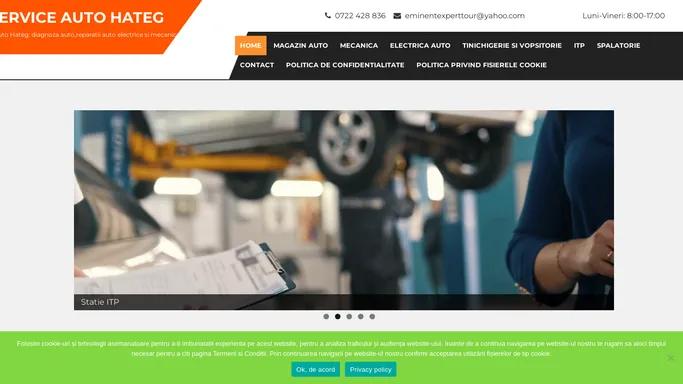 Eminent Service Auto Hateg - Reparatii mecanice, electrice, diagnoze auto