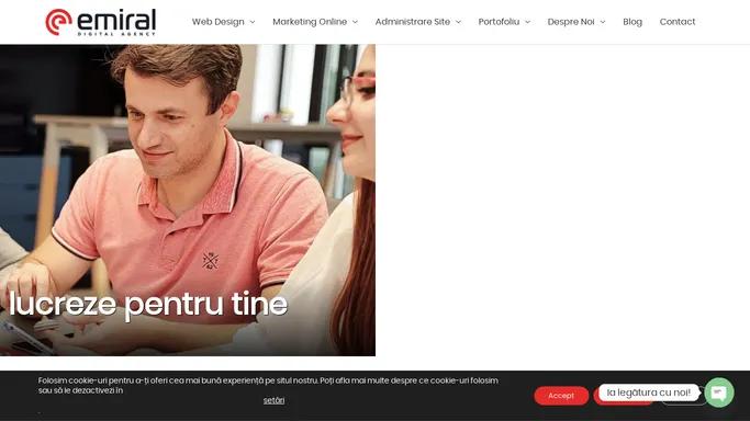 Emiral ☑️ Agentie Digitala. Facem online-ul sa lucreze pentru tine!