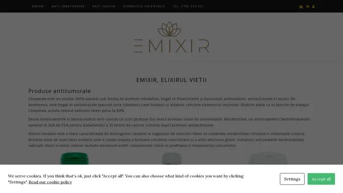 EMIXIR, Elixirul Vietii - EMIXIR