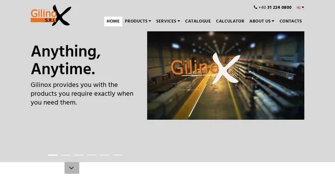 Supplier of metallurgical materials and plastics - Gilinox