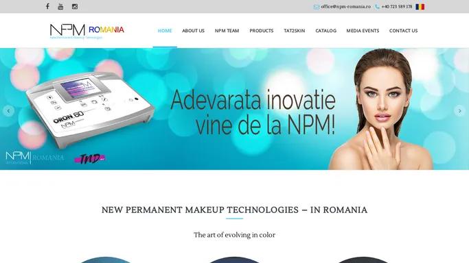 NPM Romania – New Permanent Makeup Technologies