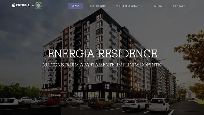 Energia Residence – Cartier rezidential energia