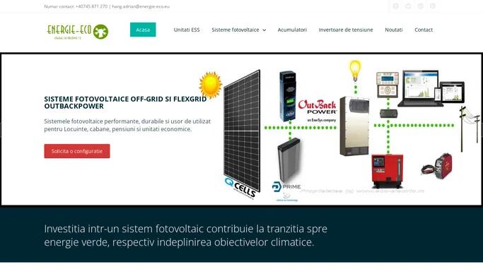 Sun Power Systems - Solutii energetice profesionale