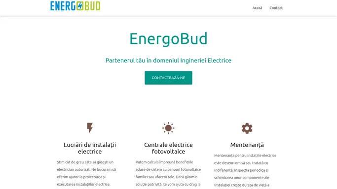 EnergoBud - Lucrari de instalatii electrice