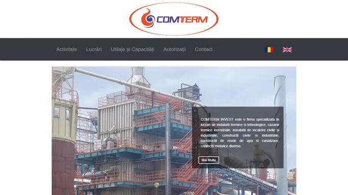 Comterm Invest | Partenerul Dumneavoastra in Instalatii