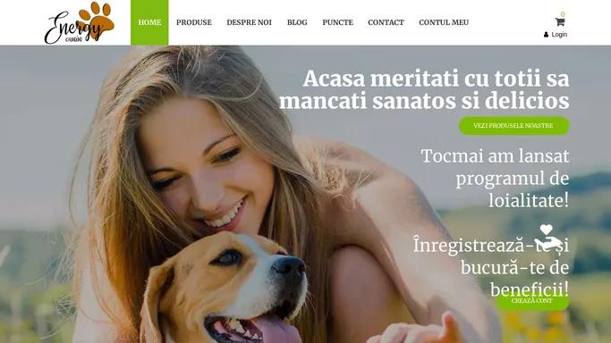 EnergyCanin - Magazin online pentru hrana de caini