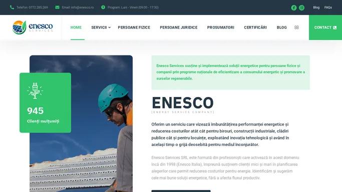 Enesco Services – Energy Services Company