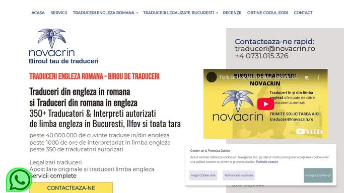 Traduceri engleza romana | Traduceri engleza romana - Servicii de traducere profesionala pentru limba engleza