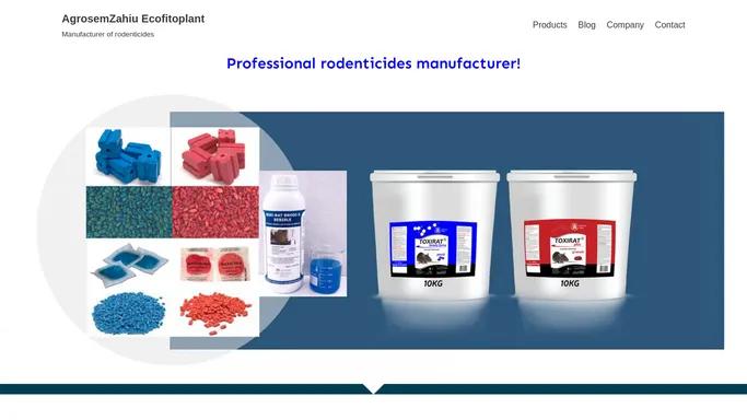 AgrosemZahiu Ecofitoplant – Manufacturer of rodenticides