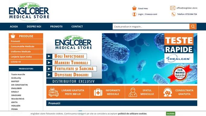 Magazin online Consumabile Medicale | Uniforme Medicale | Suplimente Alimentare