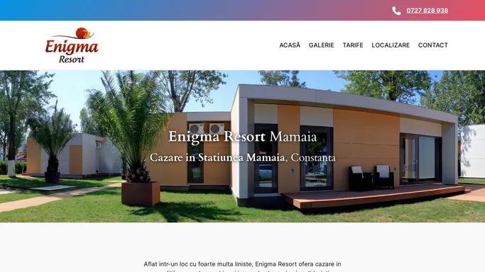 Enigma Resort Mamaia – Cazare Mamaia Constanta