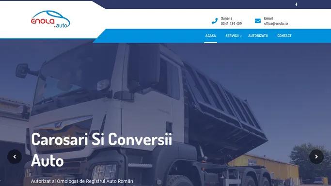 Enola Auto Constanta – Carosari si Conversii Auto