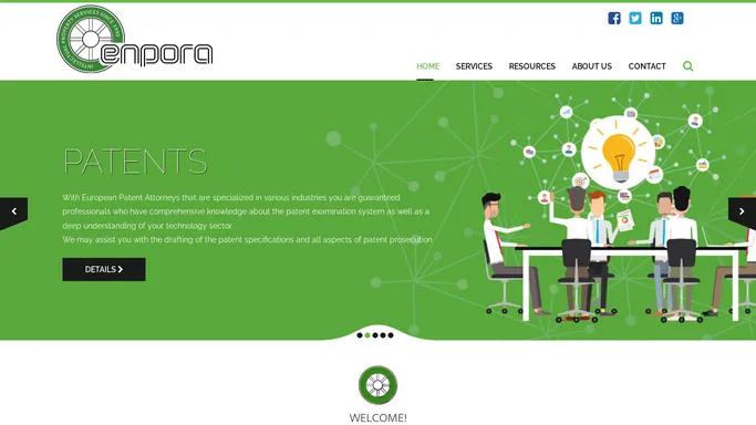 Enpora – INTELLECTUAL PROPERTY SERVICES