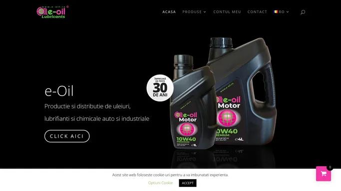 Lubrifianti motor, industriali, transmisii, agricultura