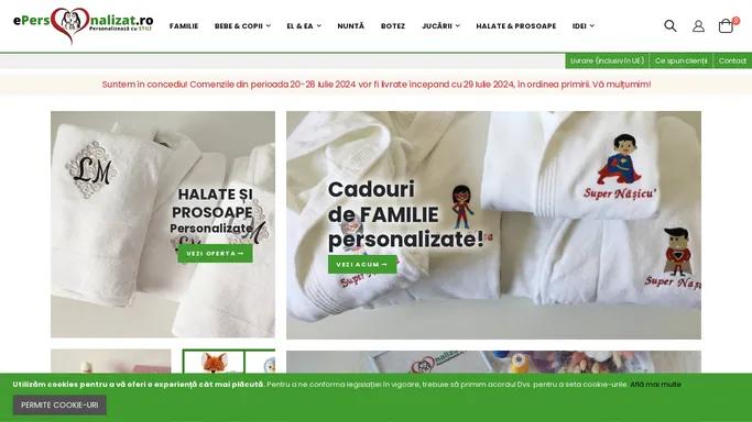 Cadouri personalizate cu stil! | ePersonalizat.ro