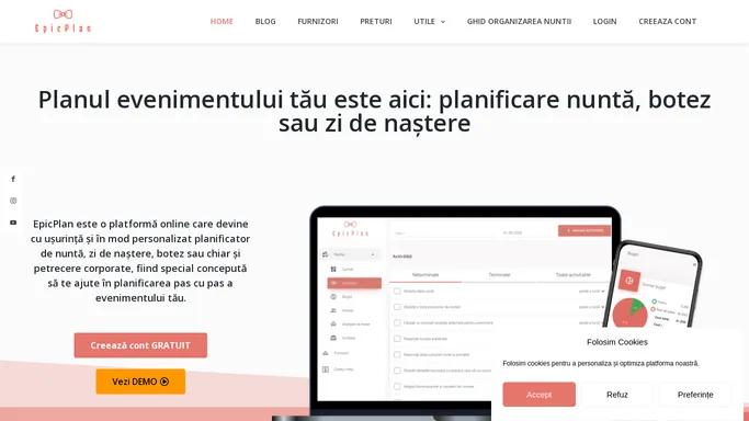 Planificator Nunta: Planificarea Nuntii Online Pas cu Pas
