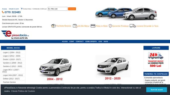 Piese Auto, Accesorii, Pachete Revizie Dacia | ePieseDacia