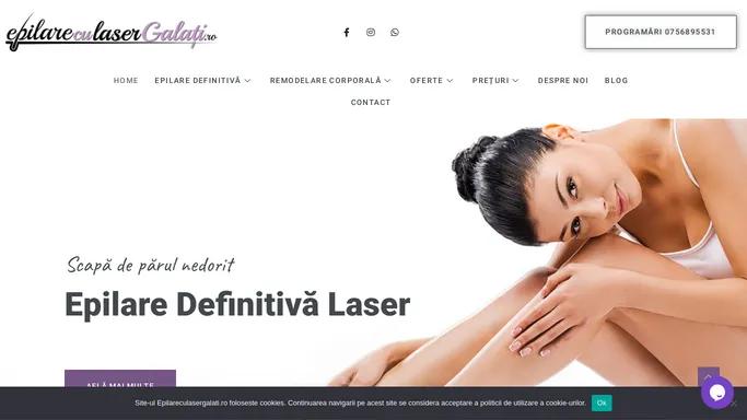 Home - Epilare Definitiva Cu Laser Galati