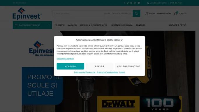 Epinvest – Scule electrice profesionale